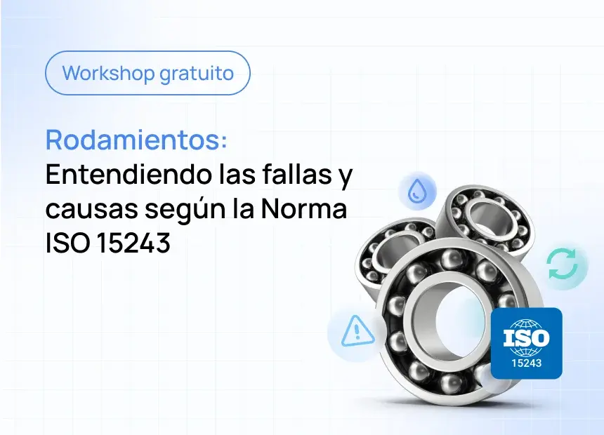 Rodamientos: Entendiendo las fallas y causas según la Norma ISO 15243